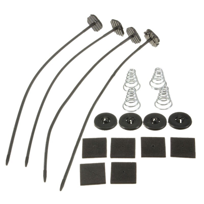 Universal Car Electric Radiator Cooling Cooler Fan Mount Fitting Kit Slim Line
