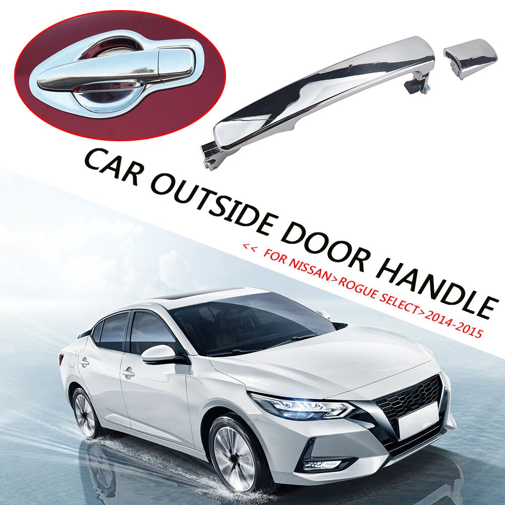 Bil utvendig dørhåndtak krom plast utvendig ytter ytter dørhåndtak for nissan murano rogue select infiniti  fx35 fx45