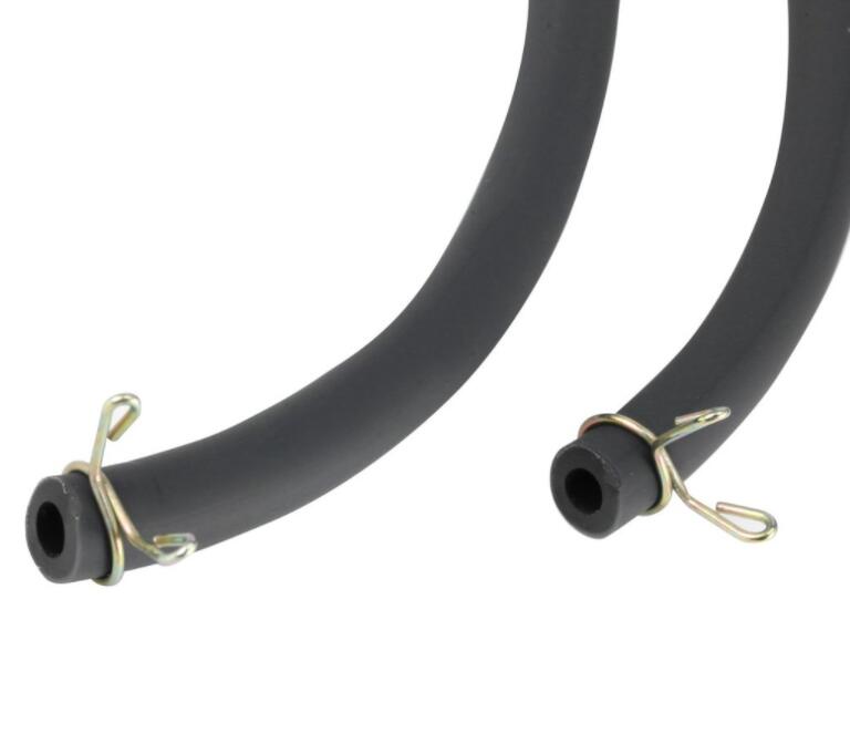 2pcs Motorcycle Fuel Filter Universal Scooter motorcycle 6mm Inline Gas Petrol Liquid Fuel Filter Hose With 4 Clips