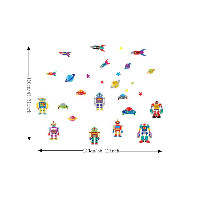 Zs-sticker, raket, muurstickers, kinderkamerdecoratie, ruimteraket, vinyl, kinderkamersticker, babykamerdecoratie: Ay7023