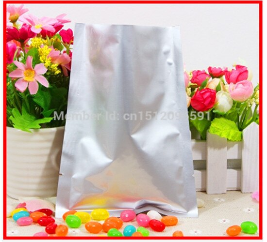 Model 11 cm * 16 cm, 100 stks/partij aluminiumfolie zakken, maat 11 en 16 cm warmte verzegeld voedsel verpakking zakken