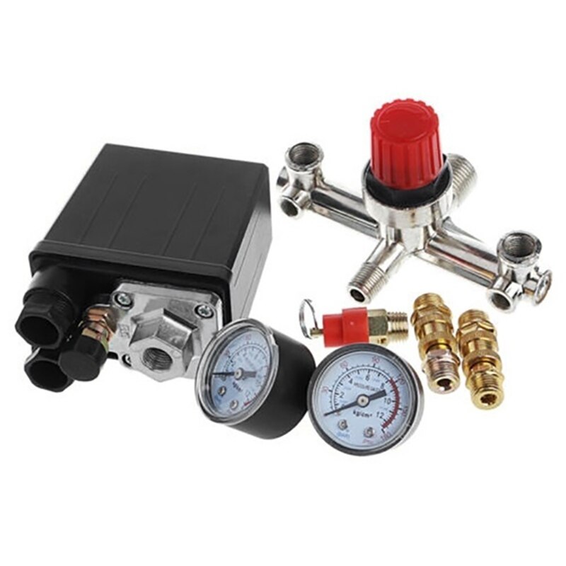 175Psi 12Bar 230V 16A Air Compressor Pressure ON/OFF Switch Control Valve Knob
