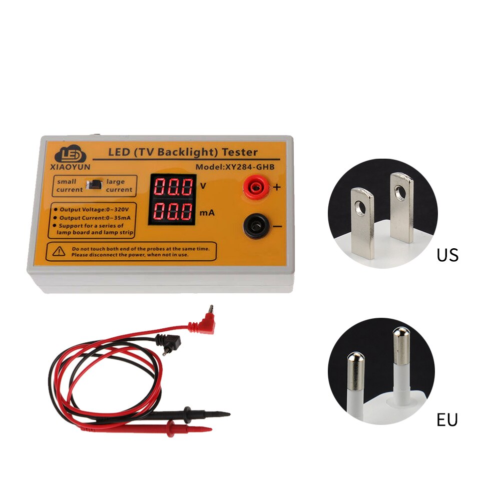 0-320V Uitgang Tool Valuta Voltage Tv Backlight Strip Lamp Thuis Kralen Meting Led Tester Repareren Meter Testen doos