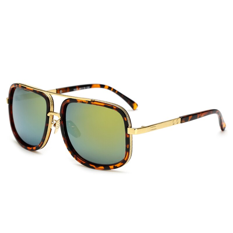 Oversized Men Mach One Sunglasses Men Luxury Brand Women Sun Glasses Square Male Retro De Sol Female Sunglasses For Men Women: 6-KP1828-C6