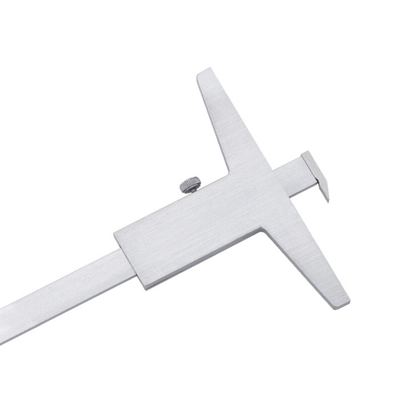 0-150MM-200MM-300MM cross depth vernier calipers with single hook deepness slide gauge deep slide caliper