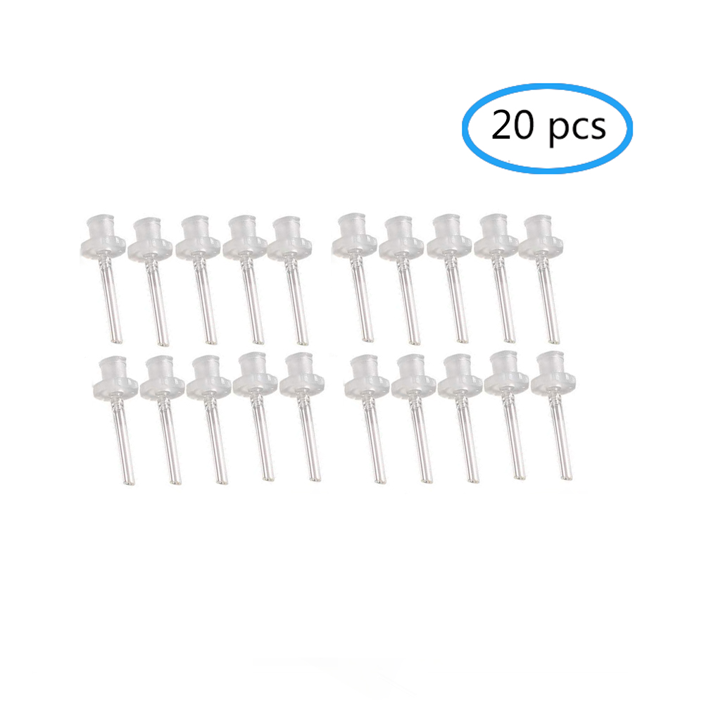 500/300ml Ear Cleaner Kit Ear Wax Remover Plastic Bottle Ear Irrigation Washer Set for Adults Kids Ear Care limpiador de oidos: 20pcs