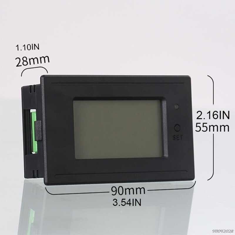 Mini Digitale Voltmeter Amperemeter Ac Panel Amp Volt Voltage Current Meter Tester Dual Lcd Display A1 21