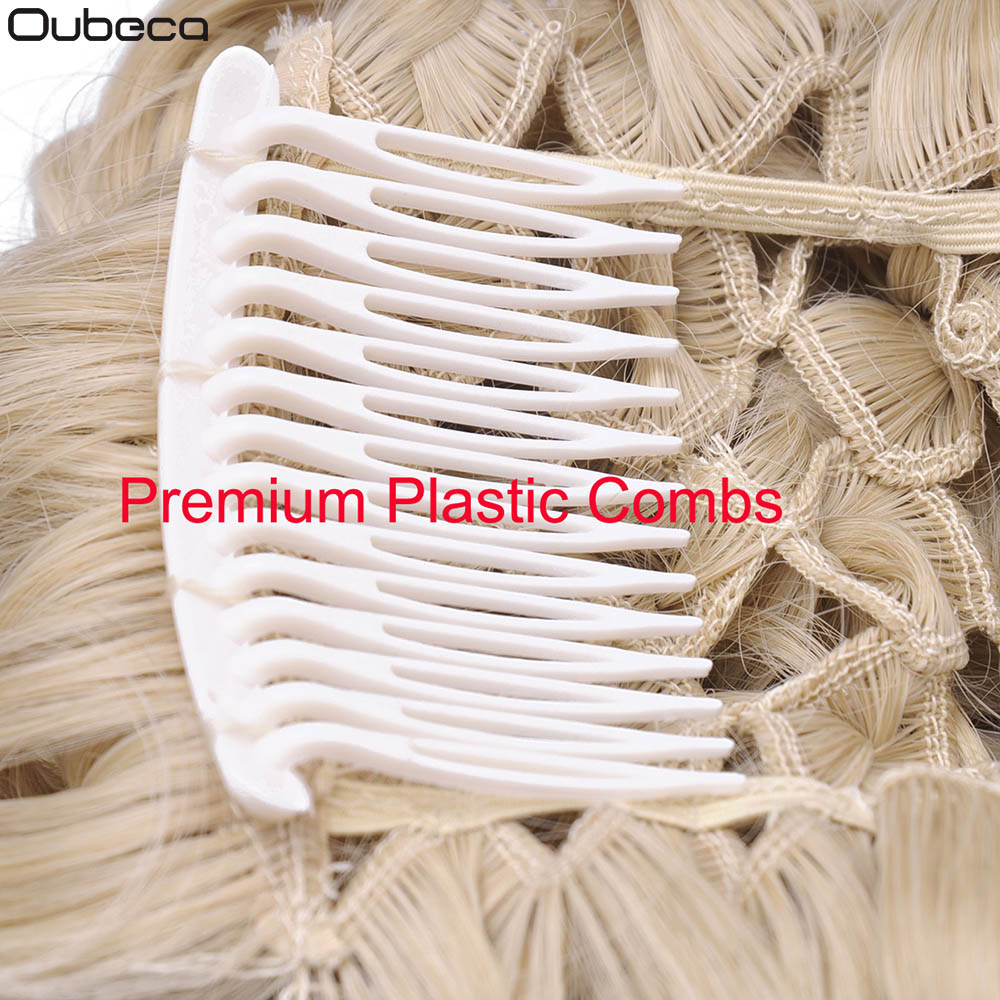 Oubeca Short Messy Curly Hair Buns Extensions Easy Stretch Hair Combs Scrunchie Chignon Clip In Ponytail Extensions For Women