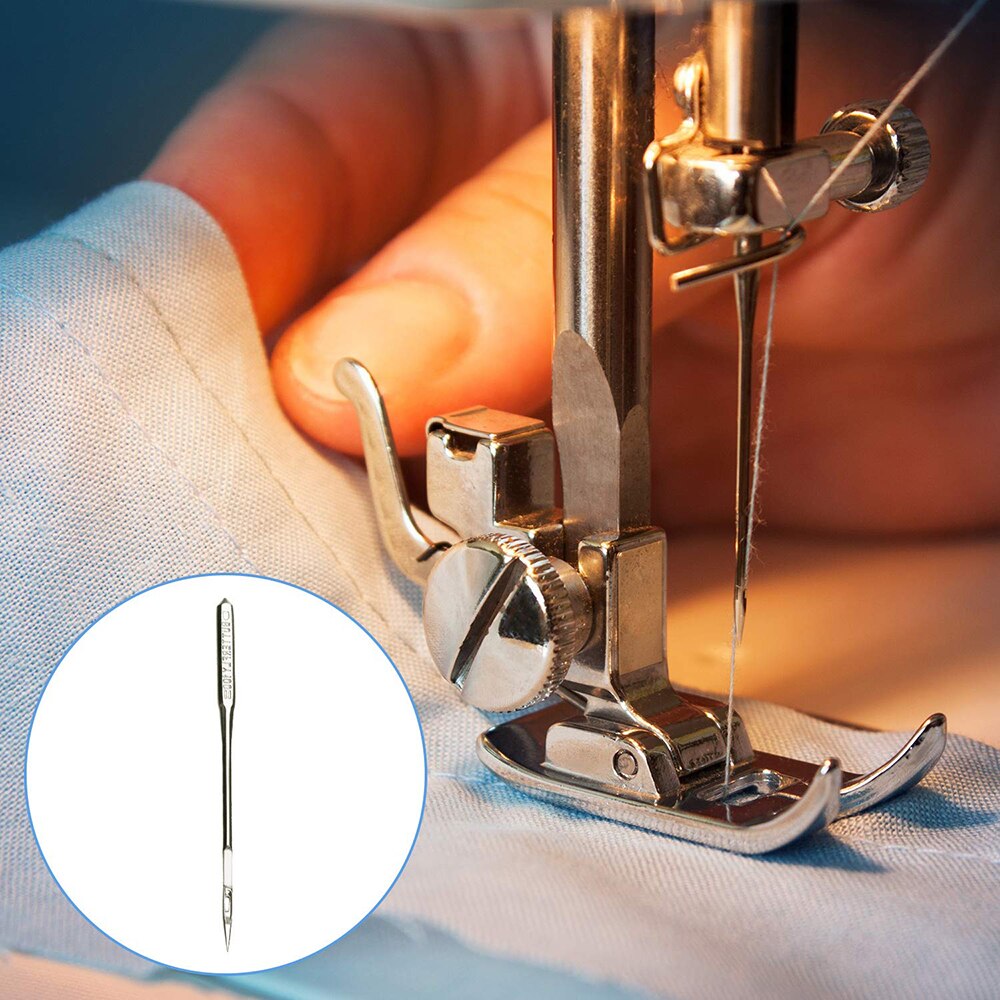 32Pcs Sewing Machine Needles Stainless Steel Jeans /universal 70/10 90/14 100/16 Sewing Needles DIY Sewing Machine Parts