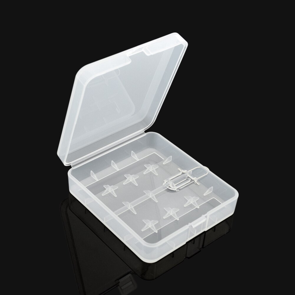 Hard Plastic 18650 Battery Storage Boxes Case Holder With Clip For 1/2/4/8x 18650 4x16340 Rechargeable Battery Waterproof Cases