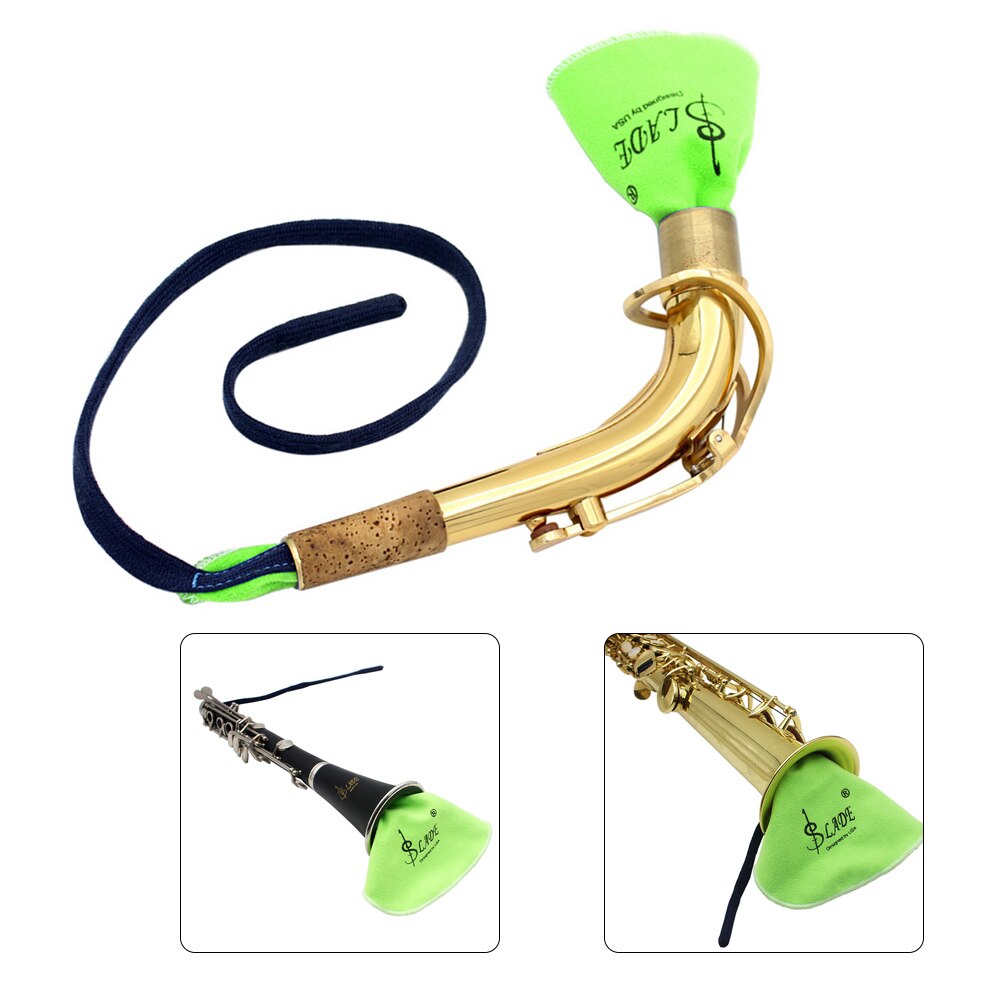 Muziekinstrument Onderhoud Reiniging Care Kit Set voor Saxofoon Klarinet Fluit Inclusief Mondstuk Borstel Schoonmaakdoekje
