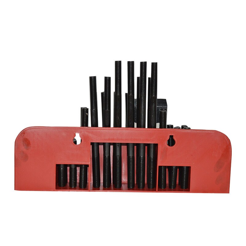 S45C Solid Steel Clamping Set 58pcs Mill Clamp Kit Vice Milling Machine M12 Milling Drilling Cutting Machine Clamping Tool Set