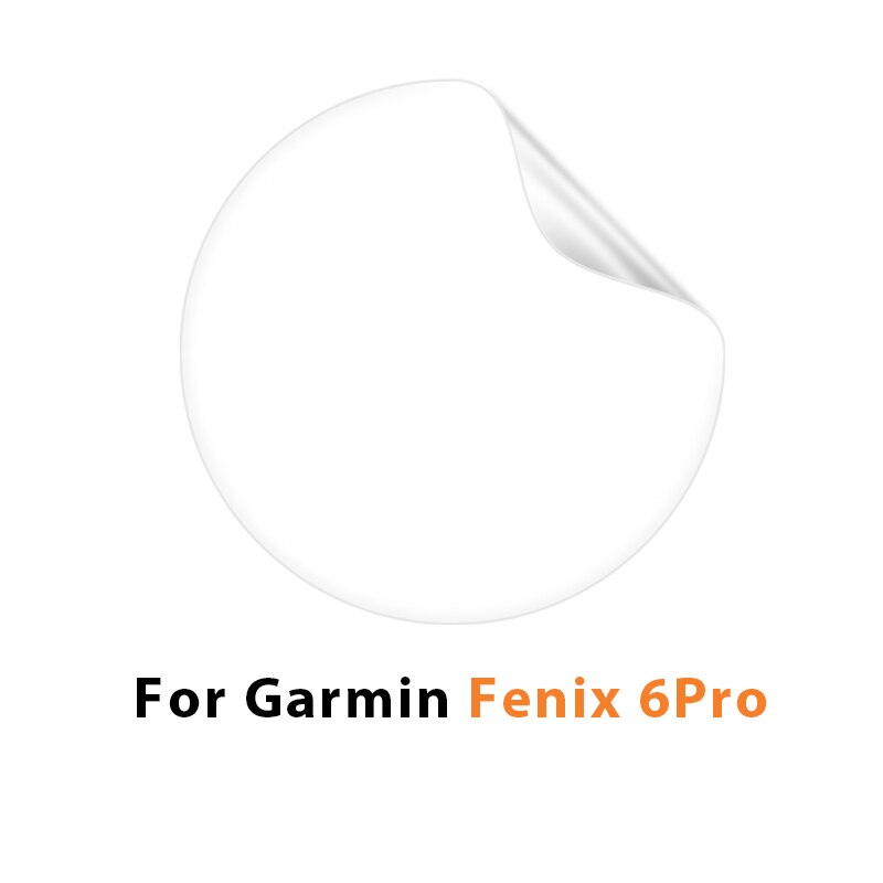 Screen Protector For Garmin fenix 7 7S 7X 5 5S 6 6X 6S Epix Pro Solar Smart Watch TPU Soft Protective Film for fenix7 (Not Glass: AZURE