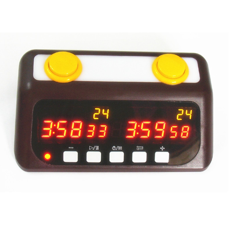 LED Digital Chess Clock Count Chess Timer Built-in Rechargeable Lithium Battery Game Competition Clock