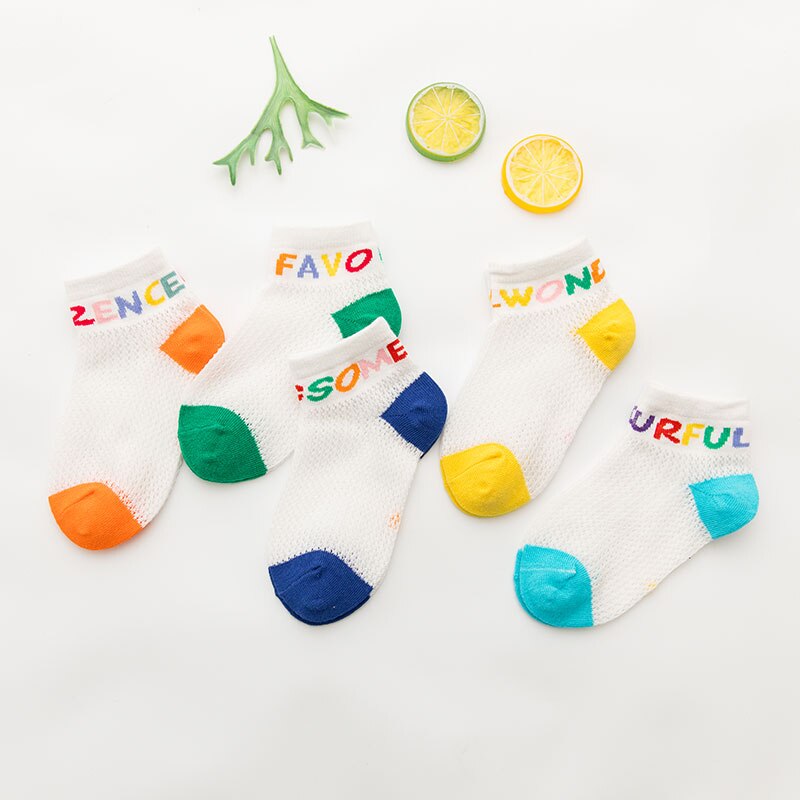5Pcs Baby Socken Baby Socken Für Mädchen Baumwolle Netter Junge Kleinkind Socken Baby Kleidung Zubehör