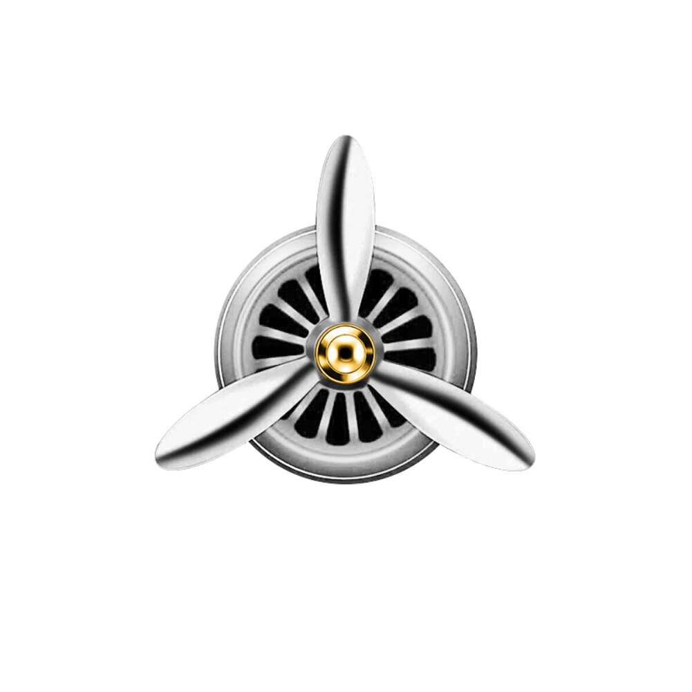 Draagbare Auto Luchtverfrisser Auto Luchtuitlaat Airconditioning Vent Parfum met Led-verlichting Voertuig Fan Auto Decoratie: 3