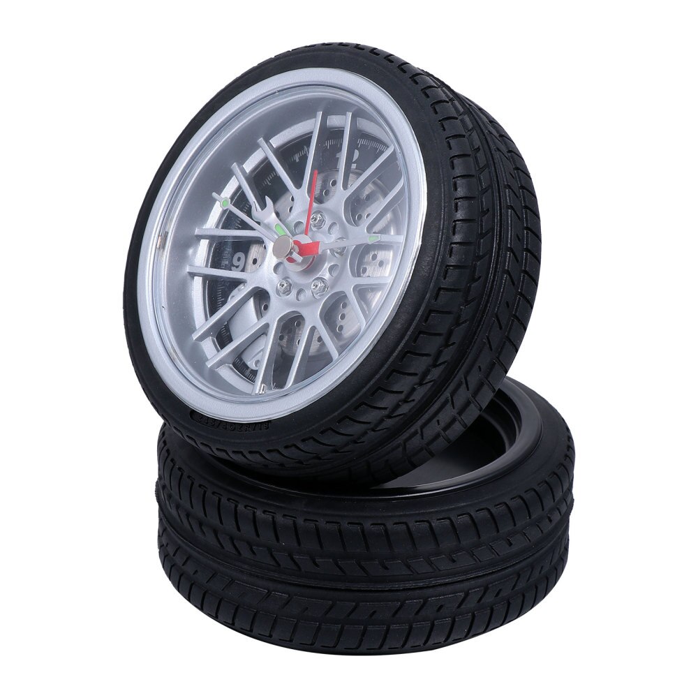 Tire Alarm Clock Decorative Clock Bedside Clock Tyre Clock