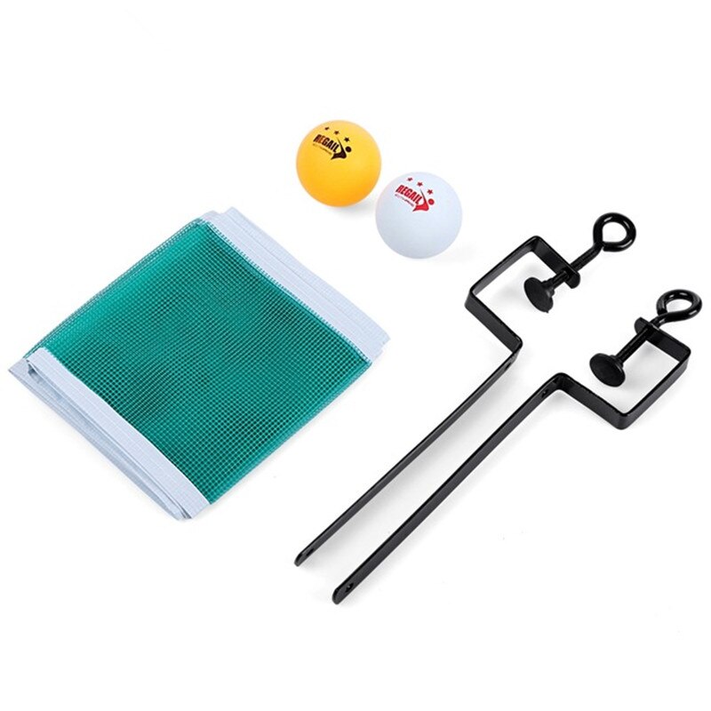 Draagbare Tafeltennis Net Set Ping Pong Bal Fix Apparatuur Tafeltennis Bal Training Accessoires