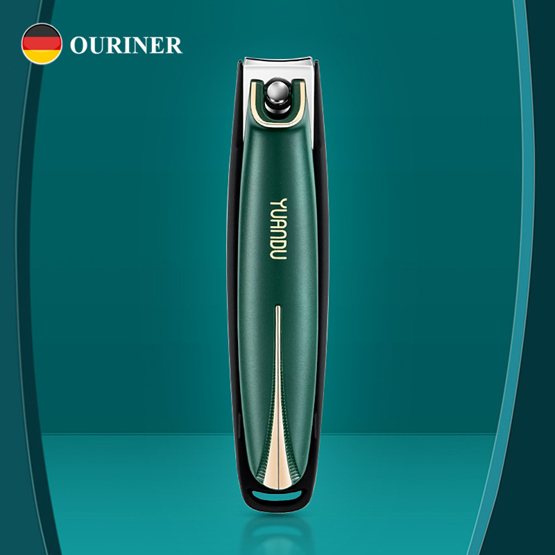 Coupe-ongles Professionnel En Acier Inoxydable 7 Cm - Bord Incurvé, Avec Lime Et Polissoir, Neuf