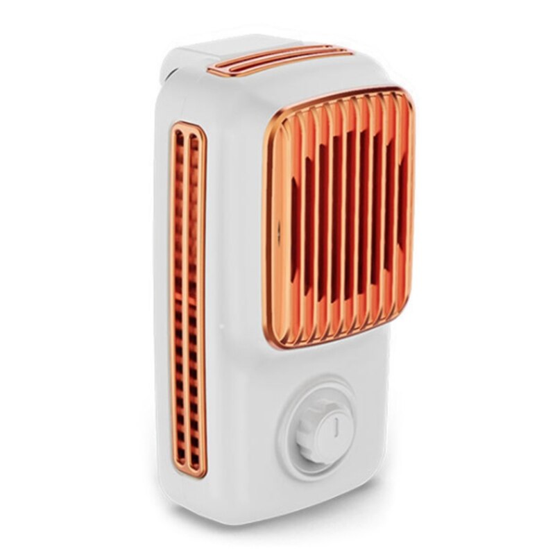 Type C Smartphone Cooler - Rechargeable, 3-Speed Fan, LED Light - Universal Fit: White