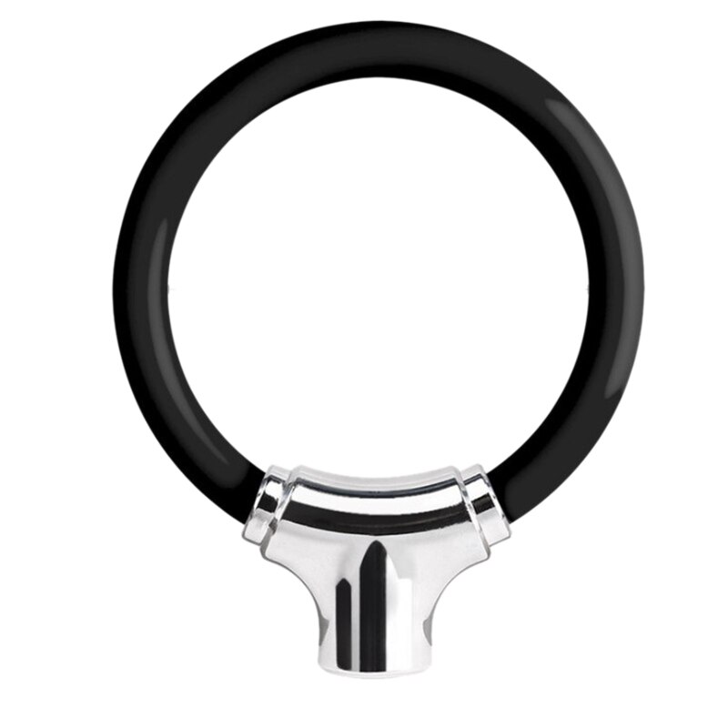 Fietsslot, 12Mm Heavy Duty Draagbare Fietsslot, fiets Sloten Anti-Diefstal Hoge Veiligheid Voor Mountainbike Racefiets, Zwart
