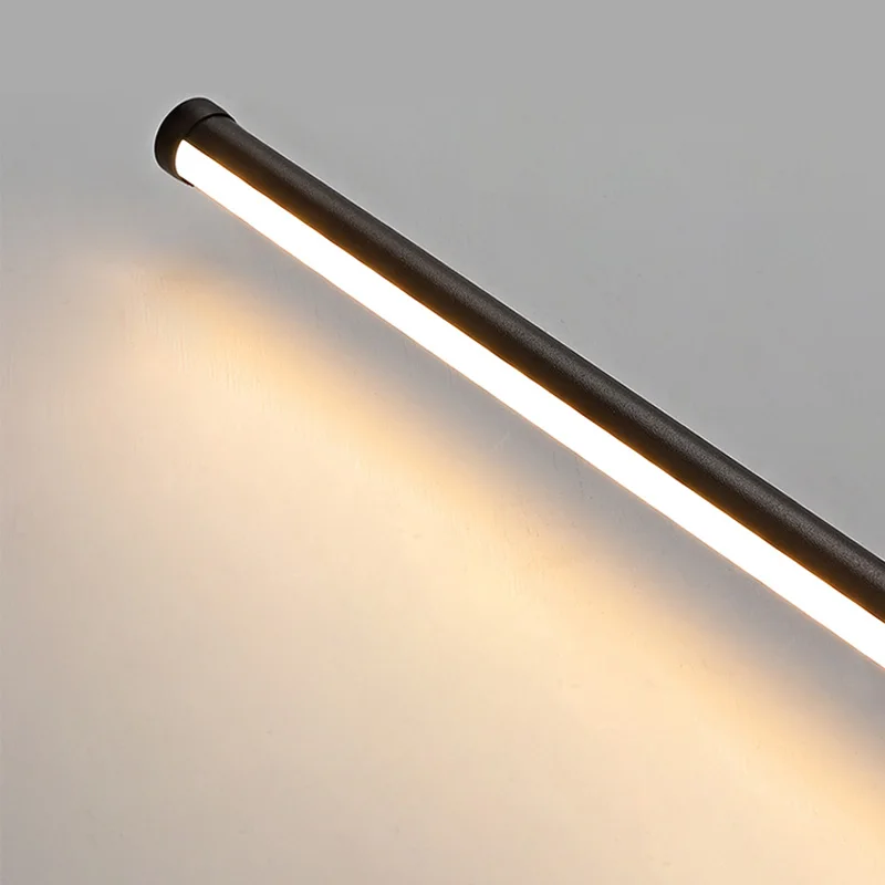 Luces colgantes LED largas modernas, lámpara colgante para decoración del hogar, comedor, dormitorio, baño, fondo de cabecera, accesorios de candelabros