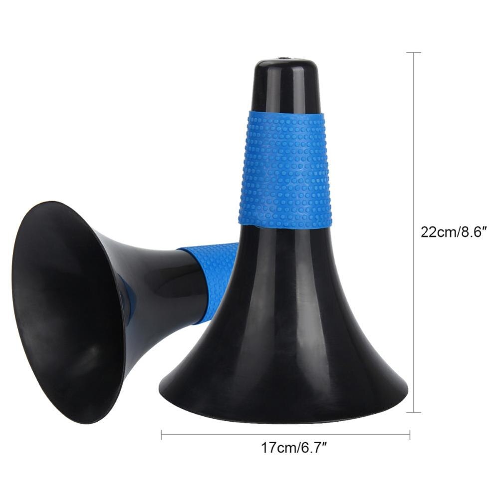 Basketball training logo barrel obstacle cone agility football training horn logo barrel Non-slip durable training supplies