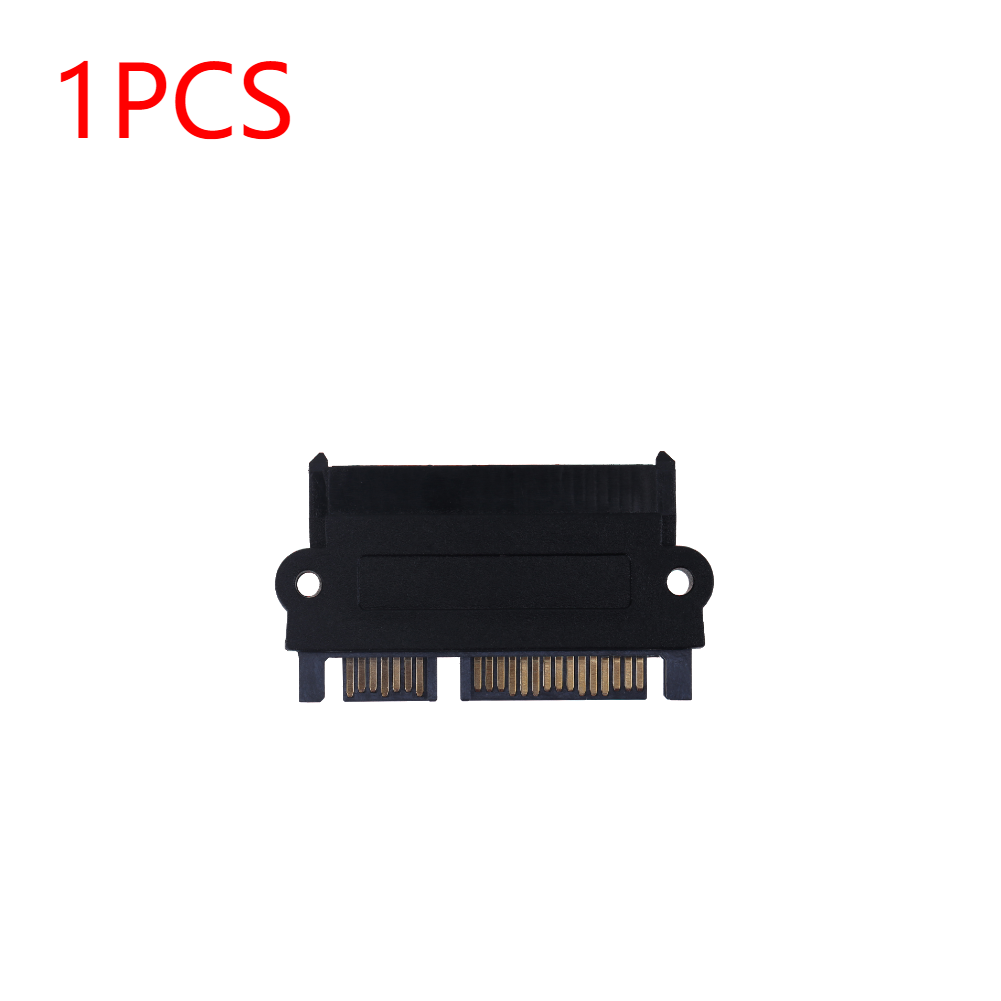 adapter SFF 8482 SAS na SATA kątowy 180 stopni, konwerter z prostą główką, adapter dysku twardego SAS, obsługa karty adaptera SATA 3 robić PC: Pomarańczowy