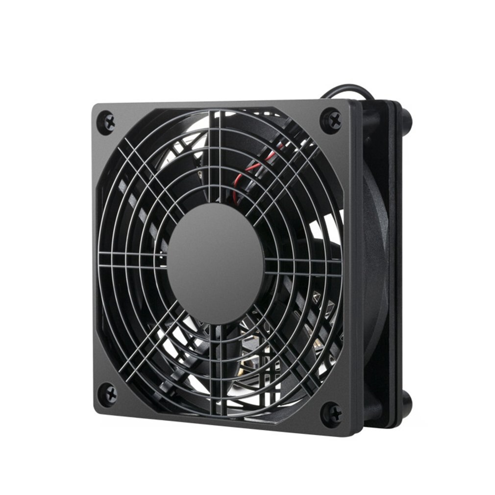 Router-lüfter mit leisem lüfter für computergehäuse, mining-rigs, cpu-kühler, computer-lüfter mit  dc 5v usb-anschlüssen und 120mm lüftern