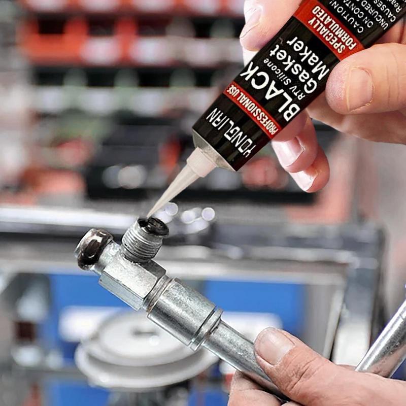 Auto Hochtemperatur wasserdichte Motor- dichtstoffe schwarze Flüssigkeits dichtung Versiegelung öl beständige dichtung freie automatische Dichtung pumpe Kompressor Motor-