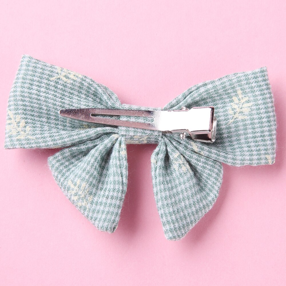 5 Stks/partij Hair Bows Met Clips Voor Kids Kleurrijke Haarspeldjes Haarspelden Baby Meisjes Haarspeldjes Kinderen Haar Accessoires Foto Props
