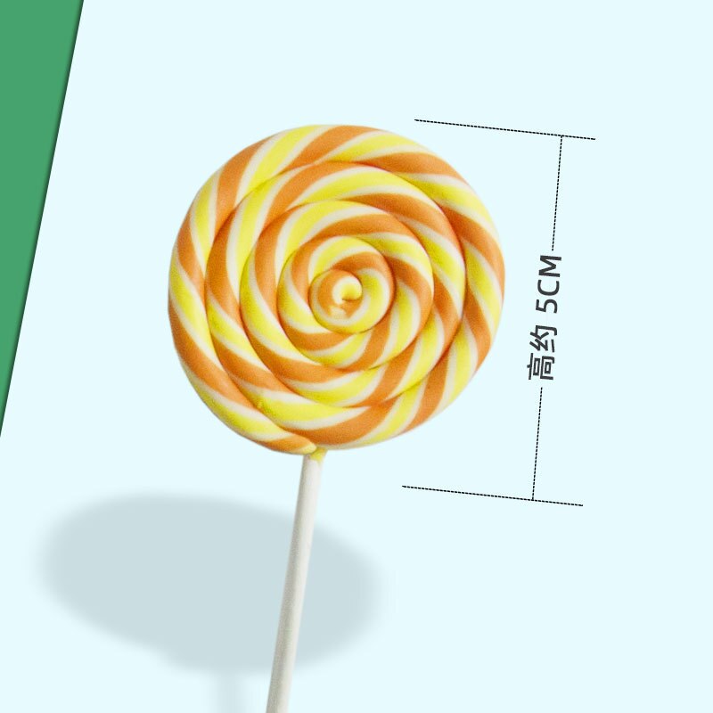 Lollipop Cake Topper Happy Birthday Party Decor Kids Boy Girl Birthday Lollipop Cake Decor Birthday Party Supplies: Multi