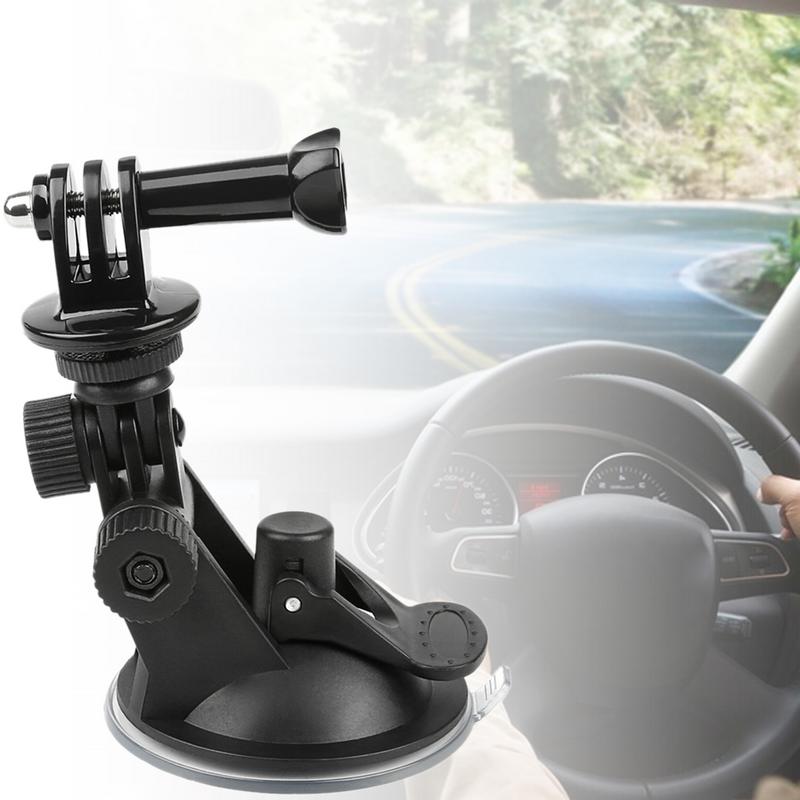 Mini auto raam zuignap beker voorruit glas buitensport camera houder stabiel anti-shake antislip duurzaam praktisch
