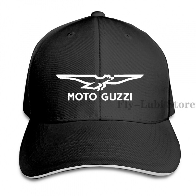 Moto Guzzi Rechts Baseball cap men women Trucker Hats adjustable cap: 1-Black