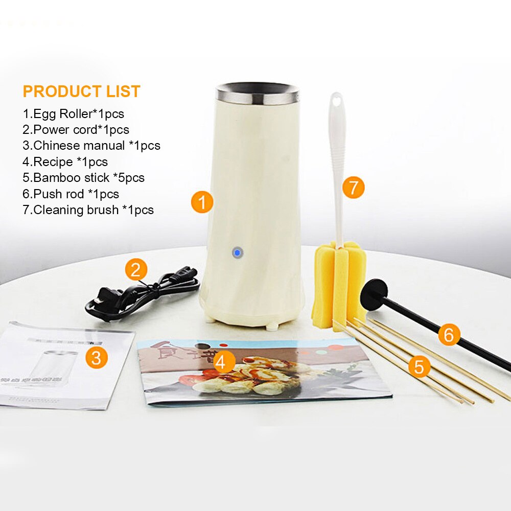 220V Rvs Verwarming Voedsel Loempia Machine Duurzaam Bar Omelet Fornuis Creatieve Ontbijt Maken Tool Dog