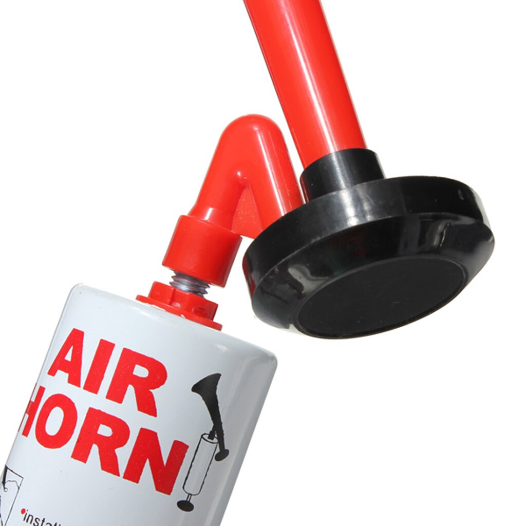 Handheld Blik Luchthoorn Pomp Trompet Loud Noise Maker Voor Sport Varen Waarschuwing Security Emergency