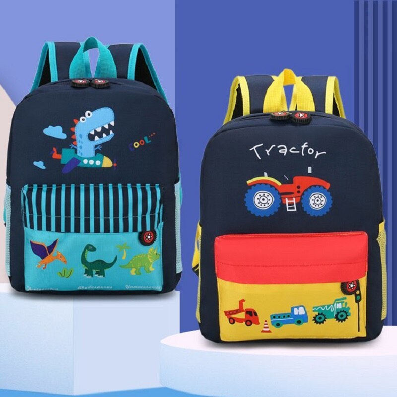 Kids Rugzak Kleuterschool Schooltas Cartoon Auto Wereld Jongen En Meisjes Rugzak Kinderen Waterproofl Opbergtas Mochila Infantil