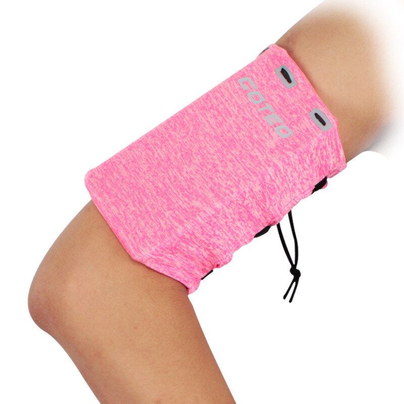 Universal Sports Armband bag Running Comfortable Armbands Phone Pouch Outdoor hand holder Case for iphone Huawei Samsung 6.5&quot;: Pink yarn