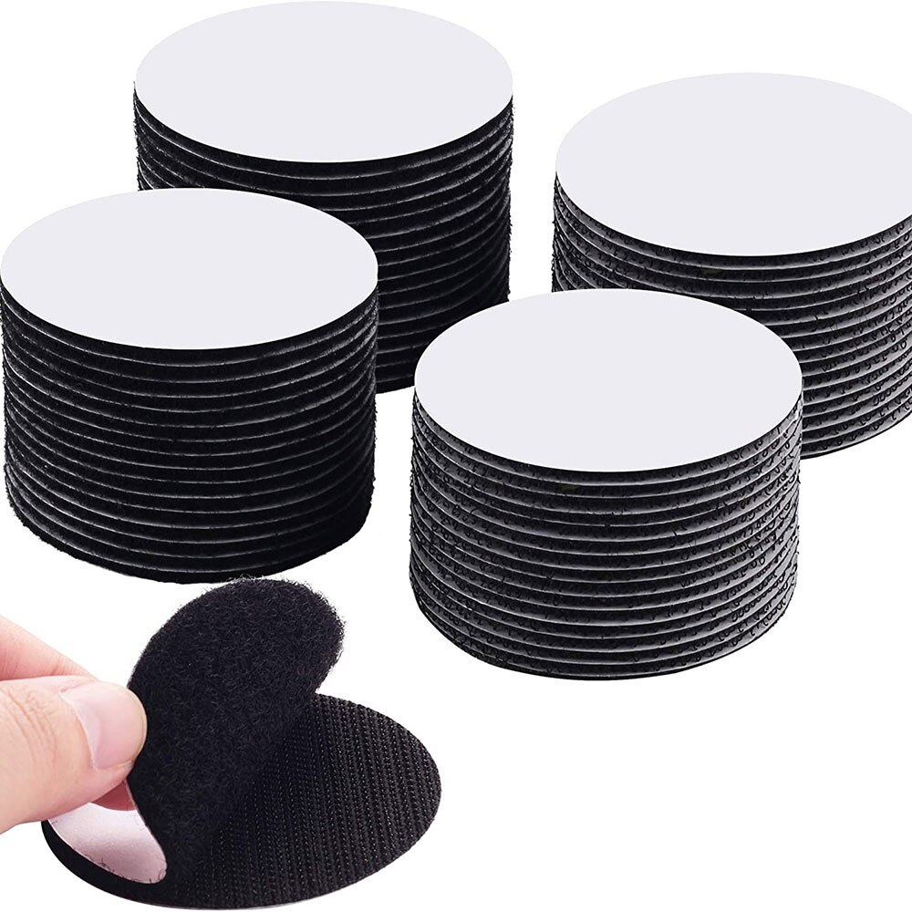 530 Paar 60Mm Ronde Klittenband Tape Nylon Sticke... Grandado