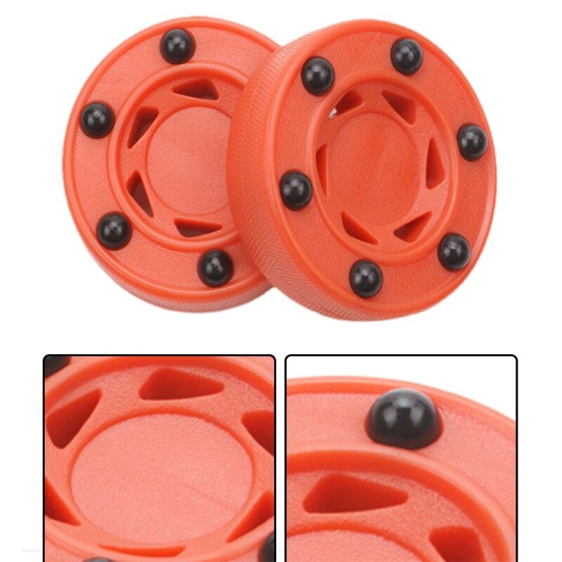 Roller Hockey Durable High-density Practice Puck Perfectly Balance for Ice Inline Street Roller Hockey Training