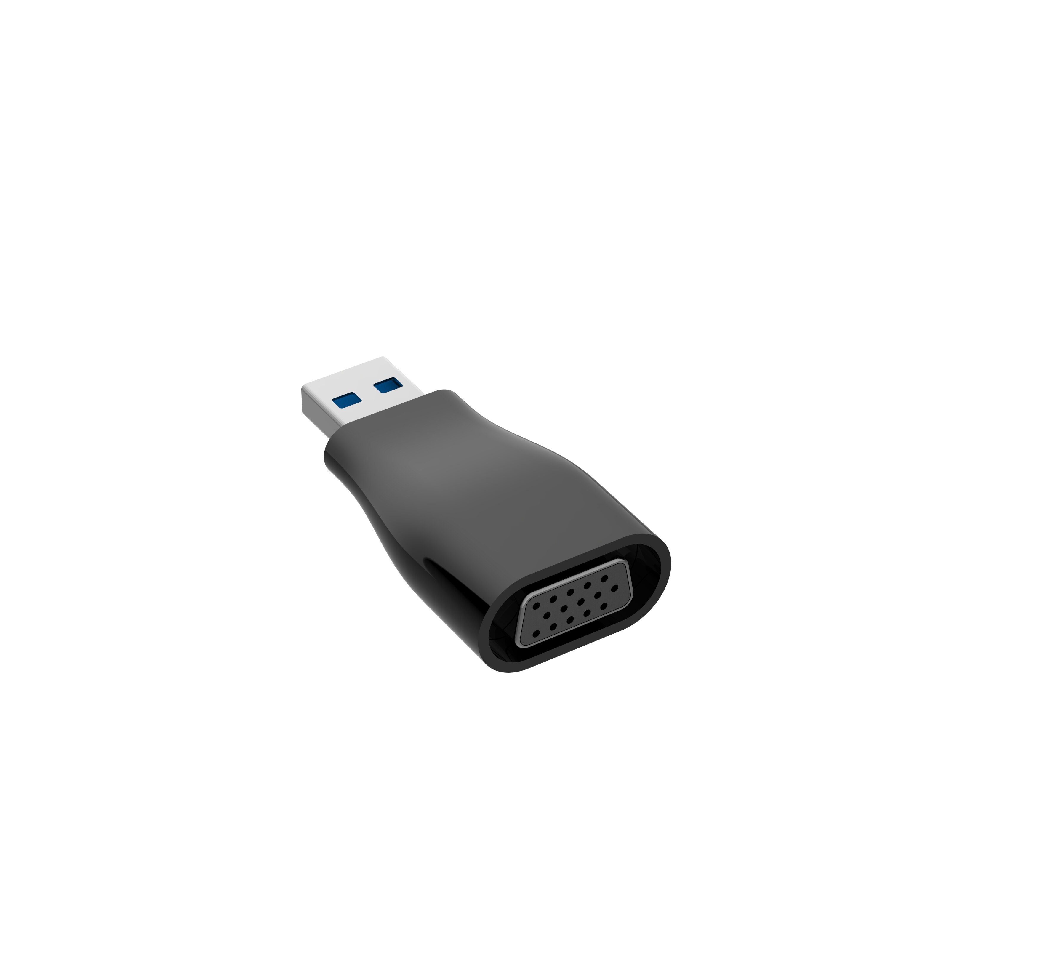 Répartiteur vga usb vers VGA 1080P pour fenêtre 7/8/8.1/10: USB TO VGA