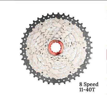 Mtb cykel frihjul 8 9 10 11 hastighed 40 42 46 50t svinghjul til xt slx sram mountainbike cykling kassette tilbehør: 8 hastighed 11-40t