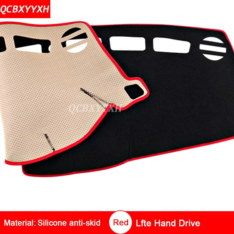 Voor VW Golf Plus Auto Dashboard Cover Mat Zonnescherm Pad Vermijd Licht Mat Instrument Bureau Bescherming Accessoires,A-Black