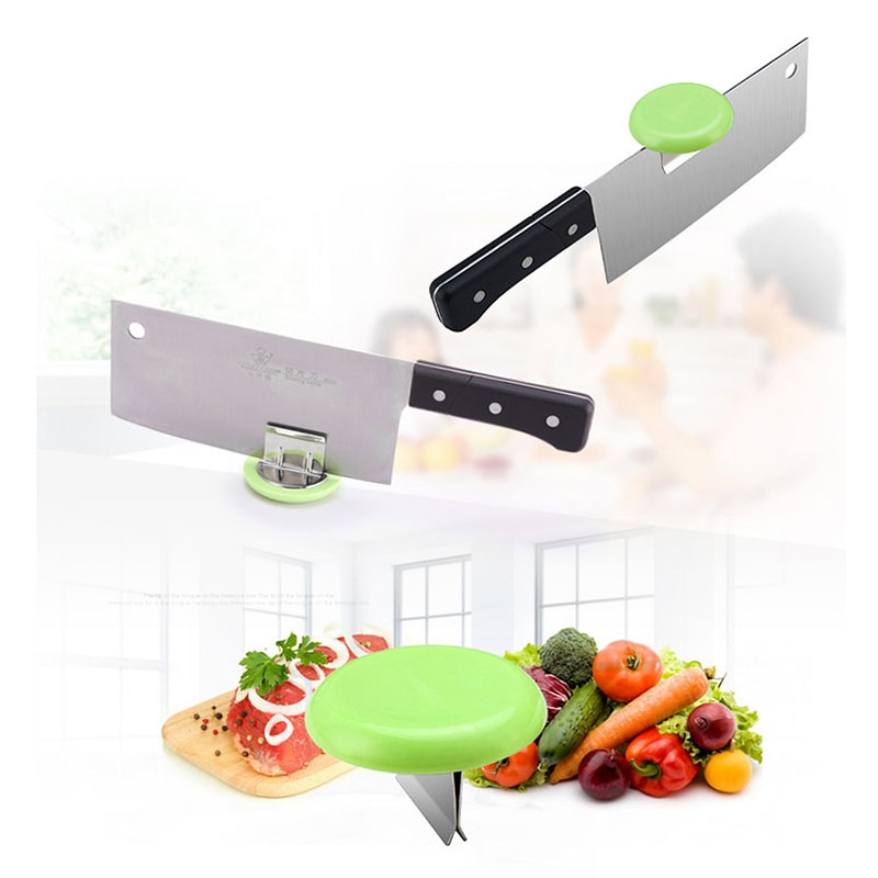vegetable cutting aid Stainless steel bone-assisted artifact Blade back knife blade knife holder kitchen Supplies Tools