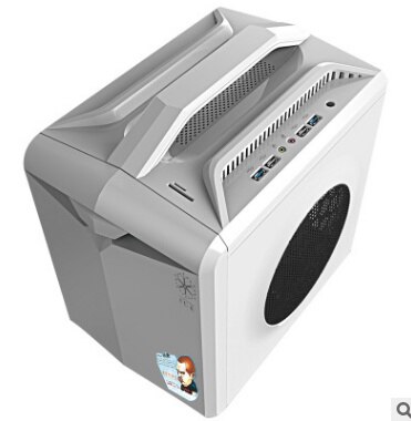 1pcs Micro-ATX MATX ITX Case /Desktop computer Mini Host Chassis ITX Desktop game small Case: Default Title