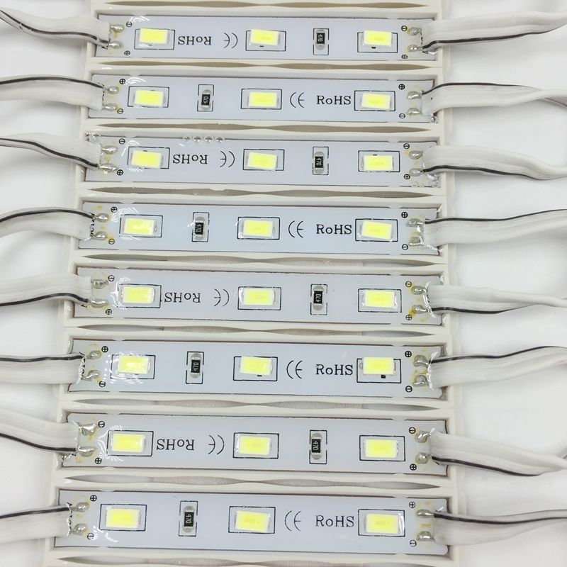 20pcs 5630 5730 3 LED Module lighting for sign DC12V Waterproof super bright smd led modules Cool white
