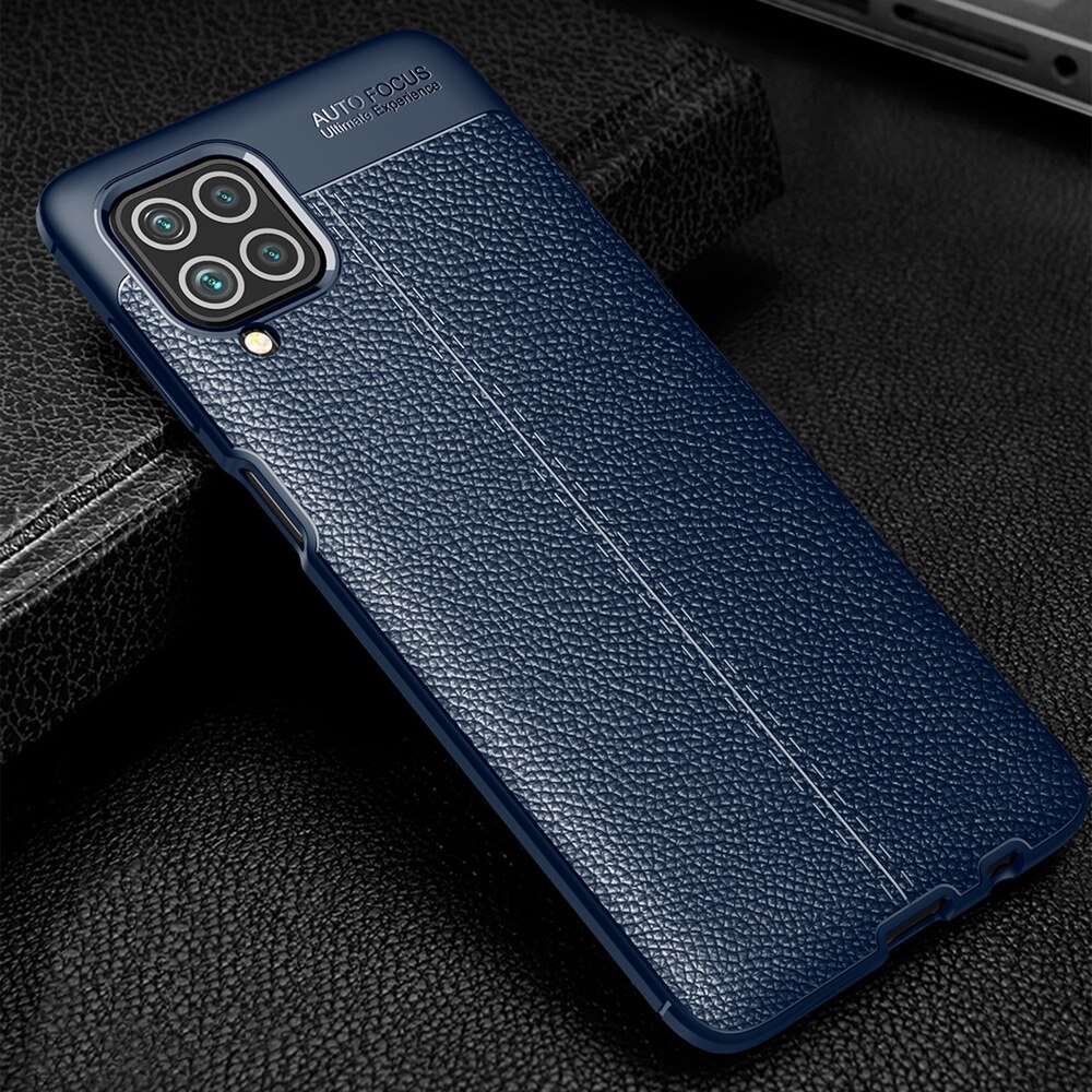 Keysion stoßfeste hülle für samsung Galaxis  m62 m51 m31s m31 , luxuriöse lederoptik, weiche silikon-rückseite für Galaxis  f62 f41: Für samsung  m51 / Blau