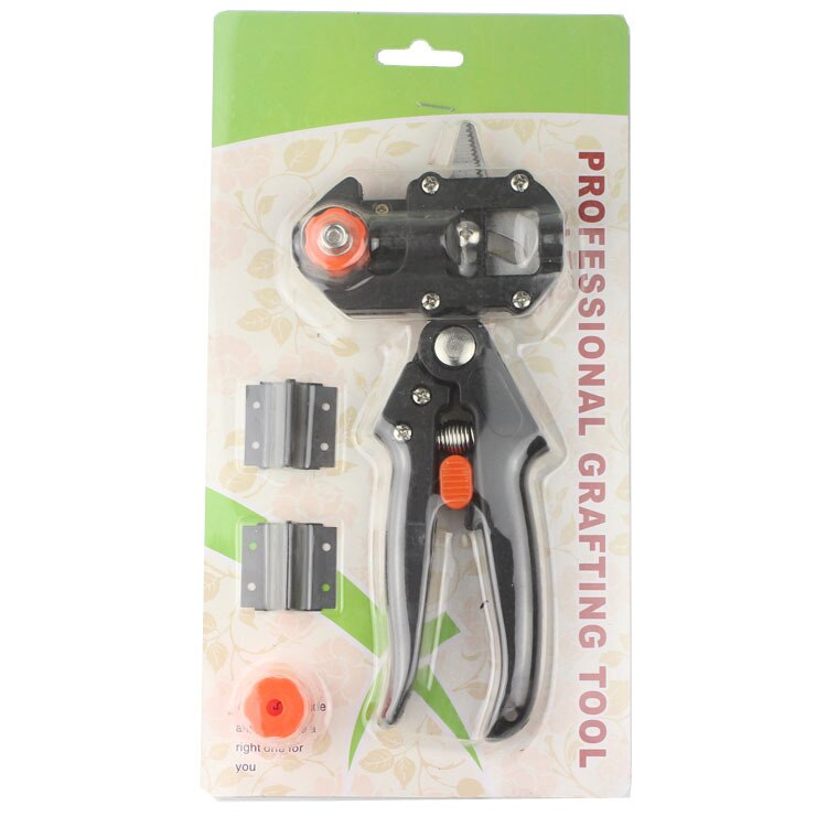 Kit de tesouras para poda de árvores frutíferas para enxerto de jardim
