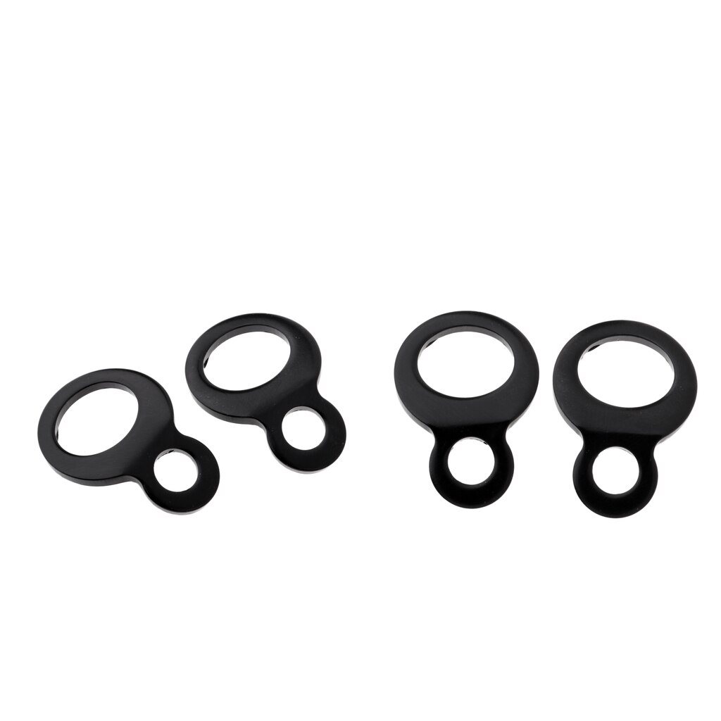 4 Pcs O-Ringen Zware Stalen Tie-Down Ankers Voor Motorfietsen Atv 'S, Vrachtwagens, Aanhangwagens, boten, Rv Kampeerders, Tiedowns Band Ringen