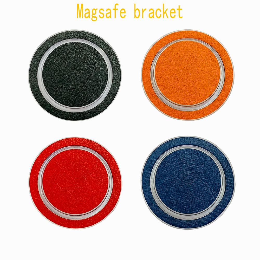 Magsafe metalowy brokatowy proszek mocny magnetyczny uchwyt pierścieniowy do telefonu komórkowego metalowy 360 ° obrotowe ładowanie uniwersalne